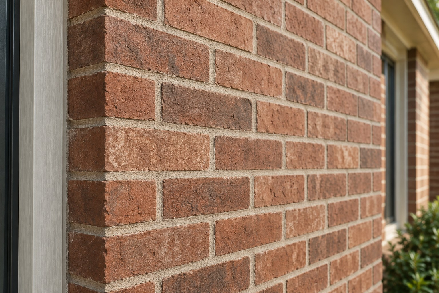 Uncoated brick before finish selection.