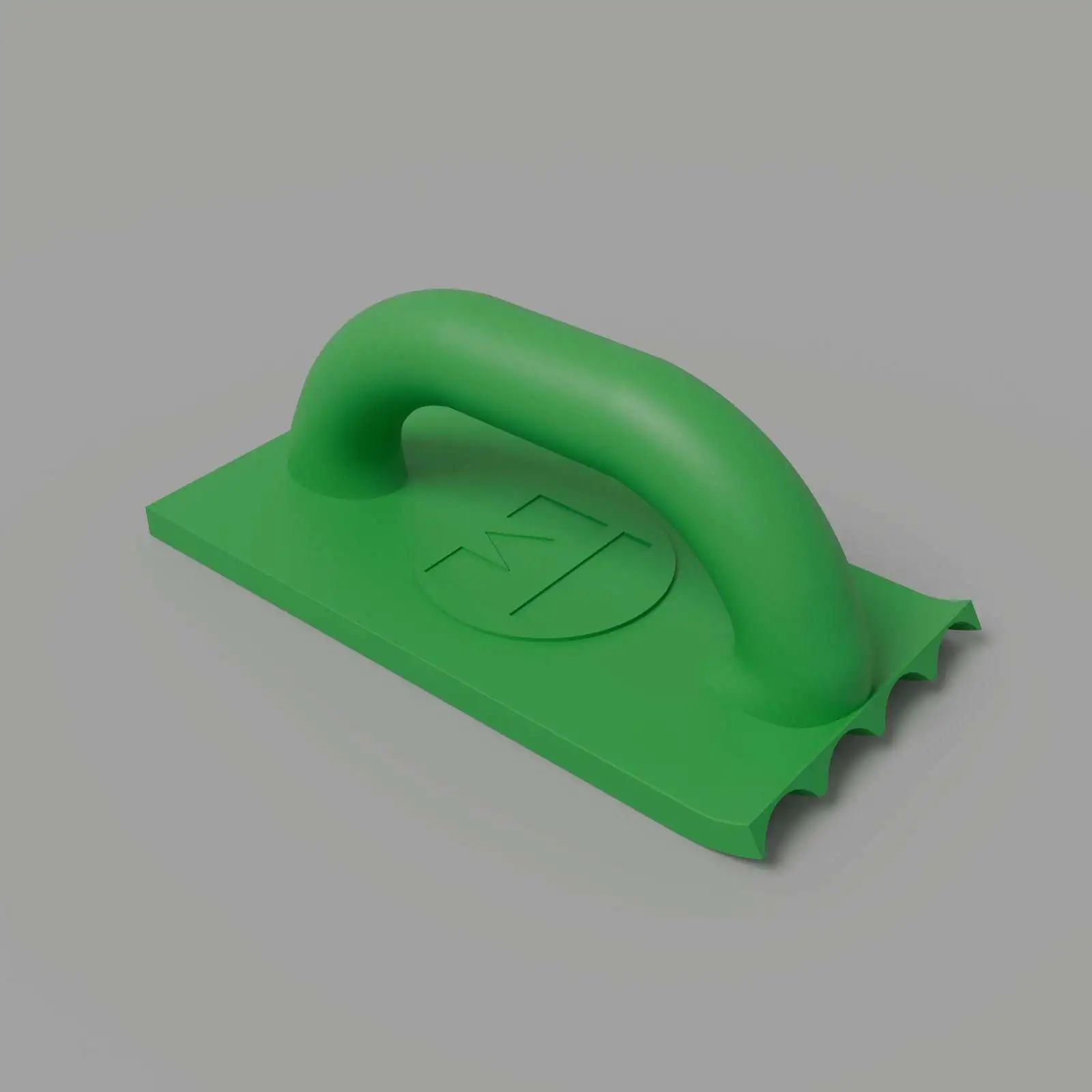 Meoded Fluted Green Float tool and fluted profile.