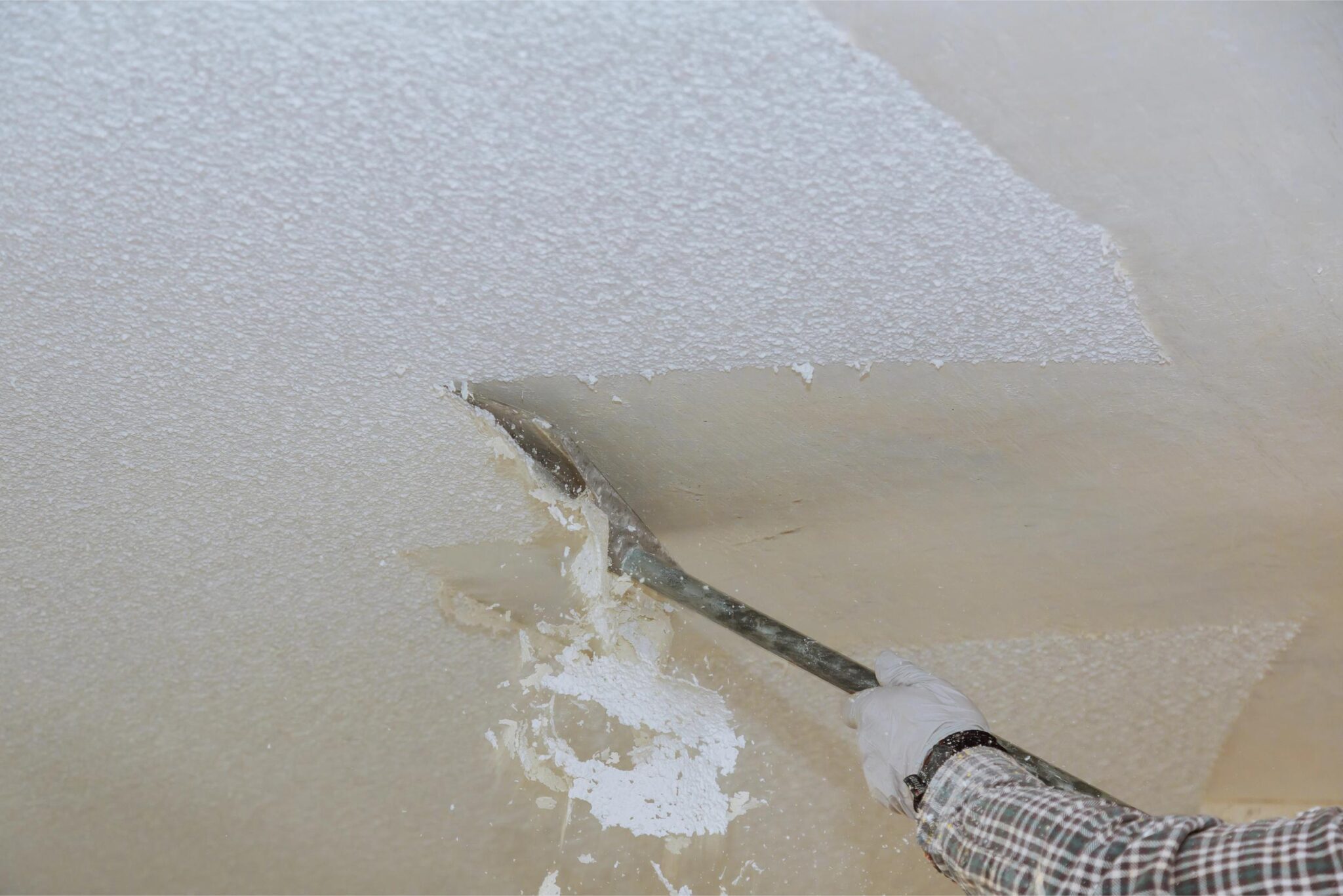 Popcorn Ceiling Removal in Dallas, TX